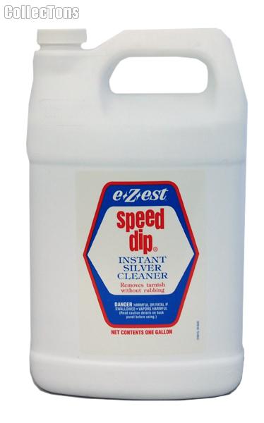 e-Z-est Speed Dip Instant Coin Cleaner | 10 oz Jar