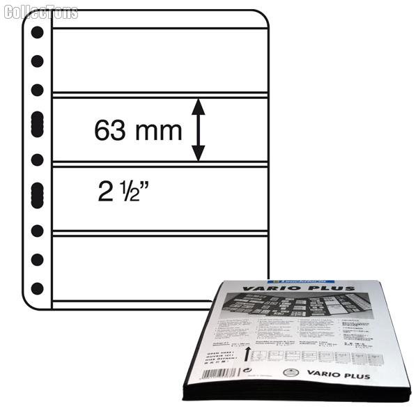 Lighthouse VARIO Plus 4S Stamp Stock Pages-5 Pages