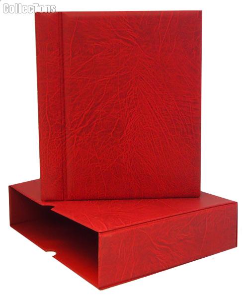 Lighthouse Vario-G Binder and Slipcase in Red 4-Ring