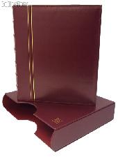 Lighthouse Classic GRANDE Coin Binder & Slipcase Red