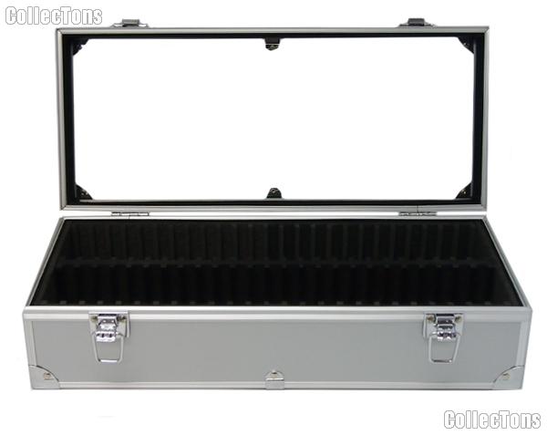 Aluminum Storage Box (Case) for 50 Certified Slab Coins Fits NGC PCGS ANACS ICG and more