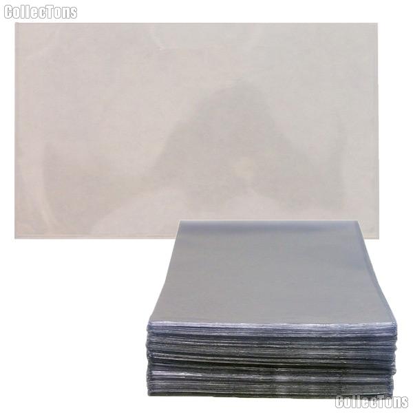 100 Postcard Sleeves 4 x 6 1/4 Rigid Clear