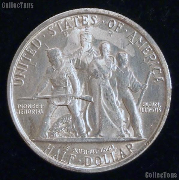 Elgin Illinois Centennial Silver Commemorative Half Dollar (1936) in XF+ Condition