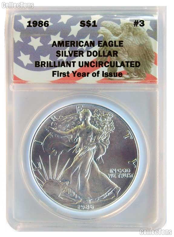 CollecTons Keepers #3: 1986 American Eagle Silver Dollar