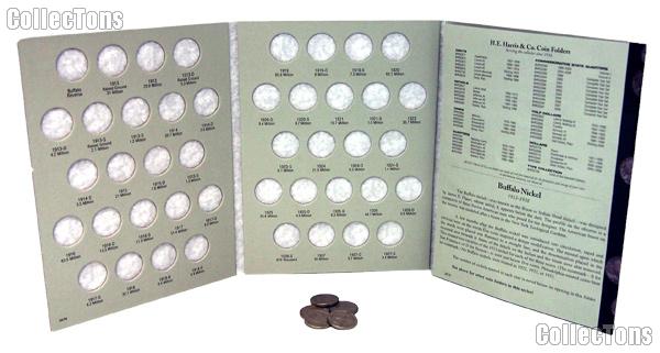 Buffalo Nickels Coin Collecting Starter Set with Folder and Coins