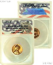 CollecTons Keepers #4: 1970-S Lincoln Memorial Cent SMALL DATE Certified in Exclusive ANACS Brilliant Uncirculated Holder