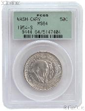 1954-S Washington-Carver Silver Commemorative Half Dollar in PCGS MS 64