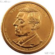 2013-P Woodrow Wilson Presidential Dollar GEM BU 2013 Wilson Dollar
