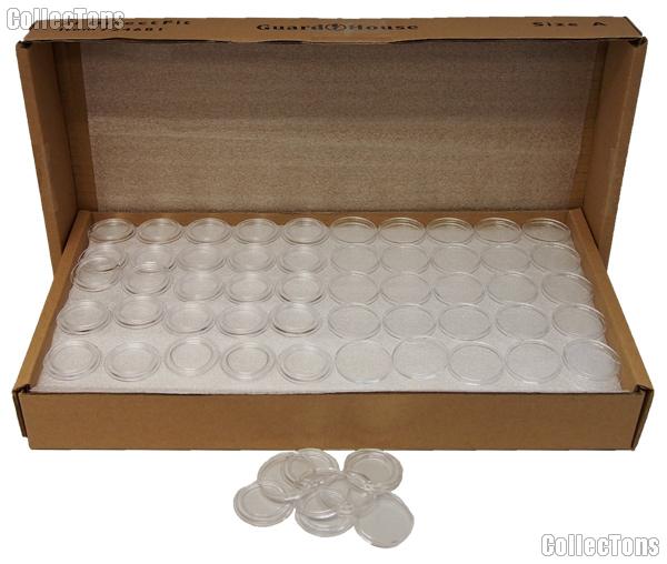 250 Guardhouse Coin Capsules Direct Fit Coin Holders for NICKELS