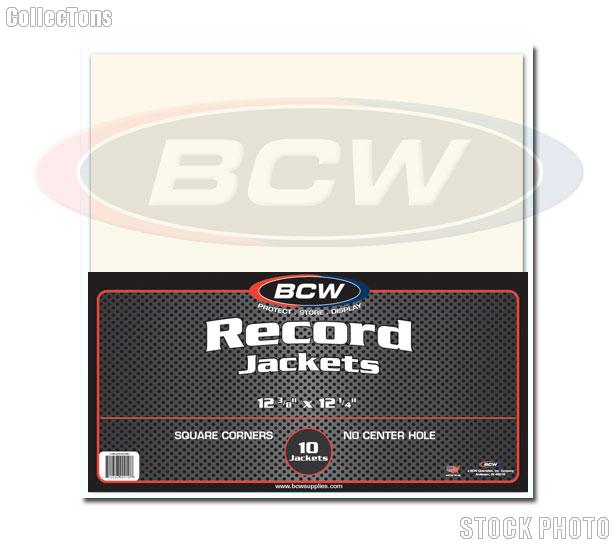 Paper Record Jackets for 33 RPM Albums by BCW