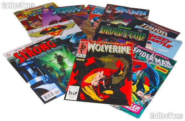 Comic Books Bundle of 18 Different Titles from Various Franchises