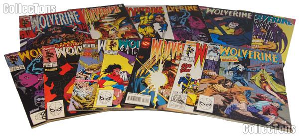WOLVERINE Comic Books Bundle of 12 Different Titles from WOLVERINE Franchise