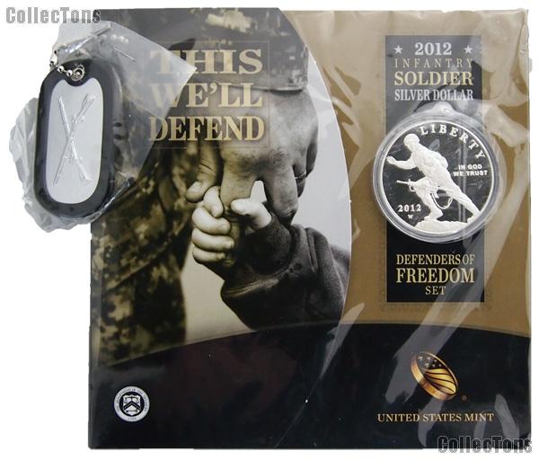 2012 Infantry Soldier Silver Dollar Defenders Of Freedom Set From The 2012-infantry-soldier-silver-dollar-defenders-of-freedom-set-from-the