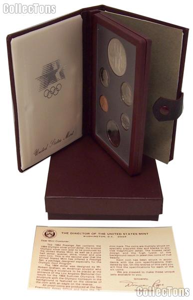 1984 Prestige Proof Set - 6 Coins