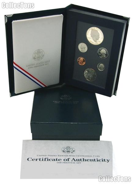 1990 Prestige Proof Set - 6 Coins