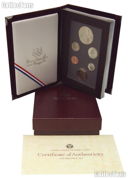 1988 Prestige Proof Set 6 Coins