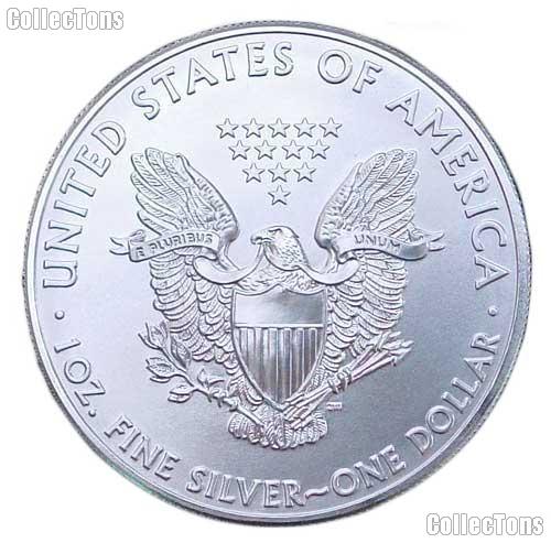 2014 American Silver Eagle in From Santa 2x3 Holder