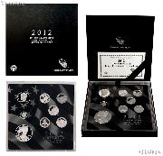 2012 LIMITED EDITION SILVER PROOF SET * 8 Coin U.S. Mint Proof Set