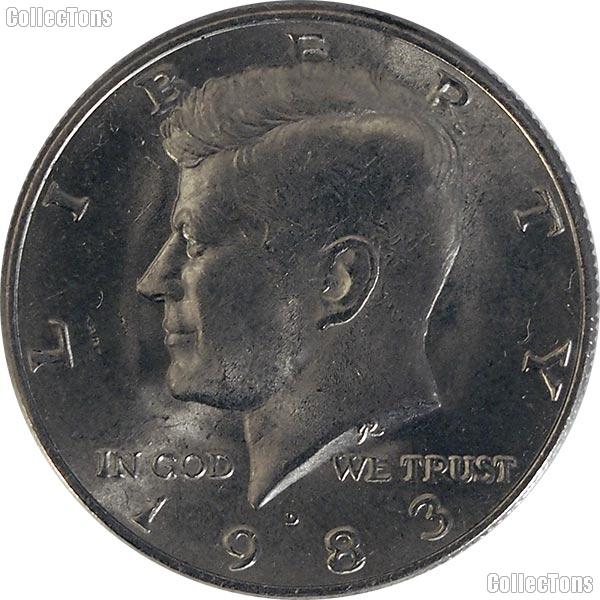 1983-D Kennedy Half Dollar Circulated Coin Good or Better