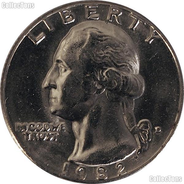 1982-D Washington Quarter Circulated Coin Good or Better