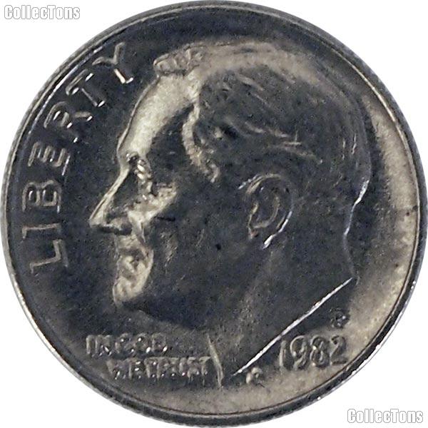 1982-P Roosevelt Dime Circulated Coin Good or Better