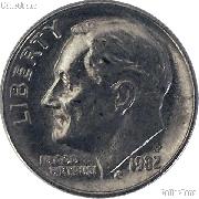 1982-P Roosevelt Dime Circulated Coin Good or Better