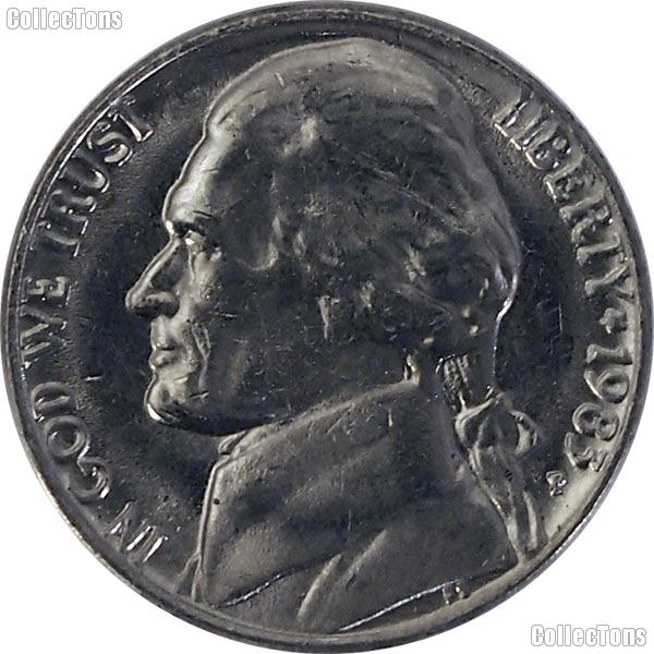 1983-P Jefferson Nickel Circulated Coin Good or Better