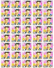 1993 Legends of American Music Series - Elvis Presley 29 Cent US Postage Stamp MNH Sheet of 40 Scott #2721