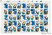 1993 Christmas Greetings 29 Cent US Postage Stamp MNH Sheet of 50 Scott #2791 - #2794