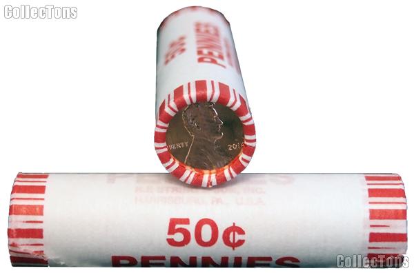 2014 P&D Lincoln Shield Cent - Union Shield Rolls