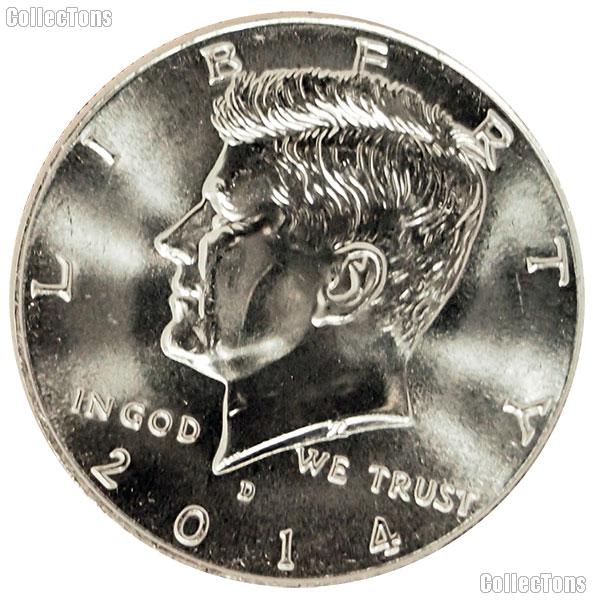 2014-D Kennedy Half Dollar GEM BU 2014 Kennedy Half