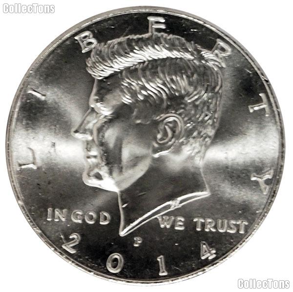 2014-P Kennedy Half Dollar GEM BU 2014 Kennedy Half