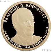 2014-S Franklin D. Roosevelt Presidential Dollar GEM PROOF Coin