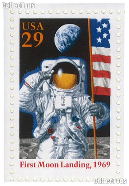 1994 Moon Landing 25th Anniversary 29 Cent US Postage Stamp MNH Sheet of 12 Scott #2841