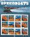 2007 United States Speedboats 41 Cent US Postage Stamp Unused Sheet of 12 Scott #4160 - #4163