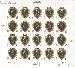 2007 United States Purple Heart 41 Cent US Postage Stamp Unused Sheet of 20 Scott #4164