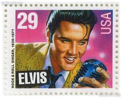 1993 Legends of American Music Series - Elvis Presley 29 Cent US Postage Stamp MNH Sheet of 40 Scott #2721