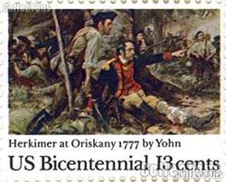 1977 American Bicentennial Issue - Battle of Oriskany 13 Cent US Postage Stamp MNH Sheet of 40 Scott #1722