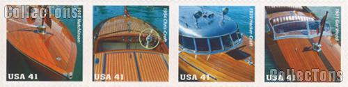 2007 United States Speedboats 41 Cent US Postage Stamp Unused Sheet of 12 Scott #4160 - #4163