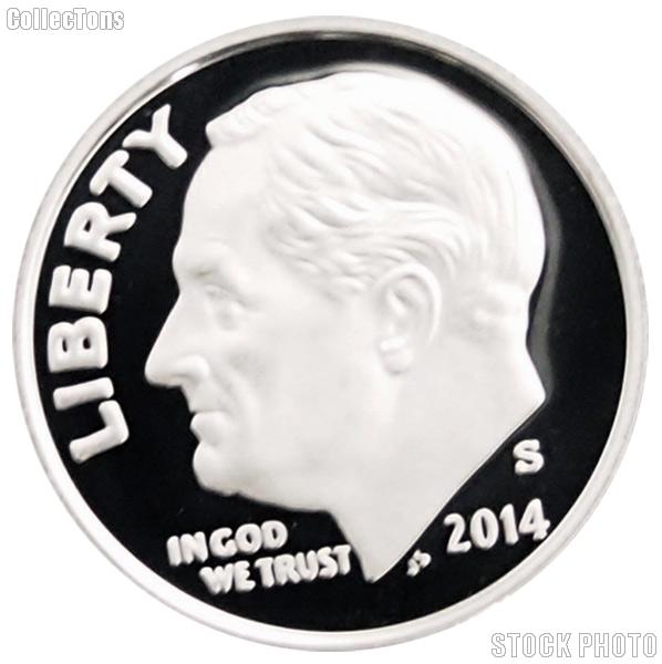 2014-S Roosevelt Dime PROOF Coin 2014 Dime