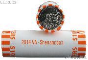 2014-D Virginia Shenandoah National Park Quarters Bank Wrapped Roll 40 Coins GEM BU