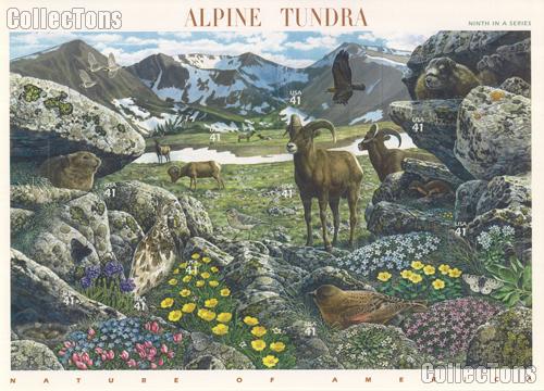 2007 Alpine Tundra 41 Cent US Postage Stamp Unused Sheet of 10 Scott #4198