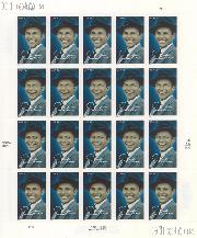2008 Frank Sinatra 42 Cent US Postage Stamp Unused Sheet of 20 Scott #4265