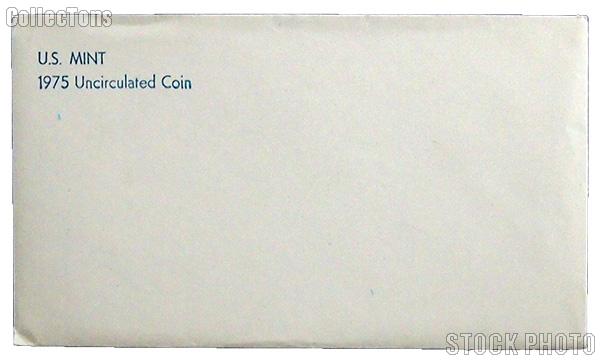 1975 U.S. Mint Uncirculated Set OGP Replacement Envelope