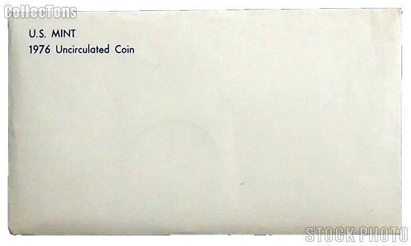 1976 U.S. Mint Uncirculated Set OGP Replacement Envelope