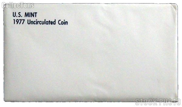 1977 U.S. Mint Uncirculated Set OGP Replacement Envelope