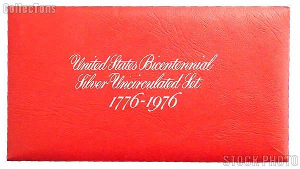 1776-1976 U.S. Bicentennial Silver Uncirculated Set OGP Replacement Envelope and COA