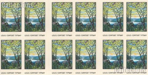2007 United States American Treasure Series - Louis Comfort Tiffany 41 Cent US Postage Stamp  Booklet of 20 Scott #4165A