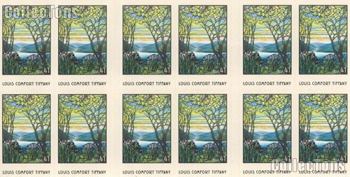 2007 United States American Treasure Series - Louis Comfort Tiffany 41 Cent US Postage Stamp  Booklet of 20 Scott #4165A