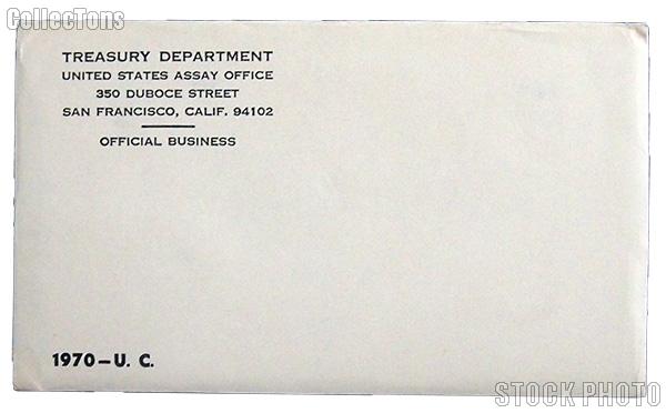 1970 U.S. Mint Uncirculated Set OGP Replacement Envelope